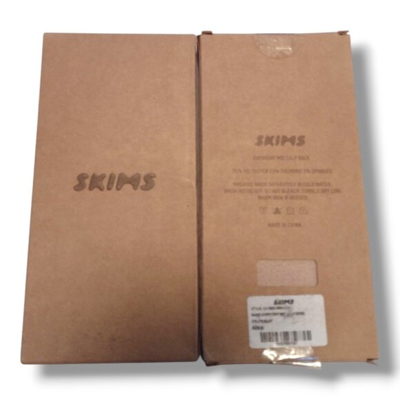 Skims Everyday Mid Calf Socks - Clay - Picture 4 of 4